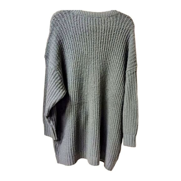 TORRID NEW Plus Size Gray Chunky Knit Pullover Sweater. - Picture 11 of 16